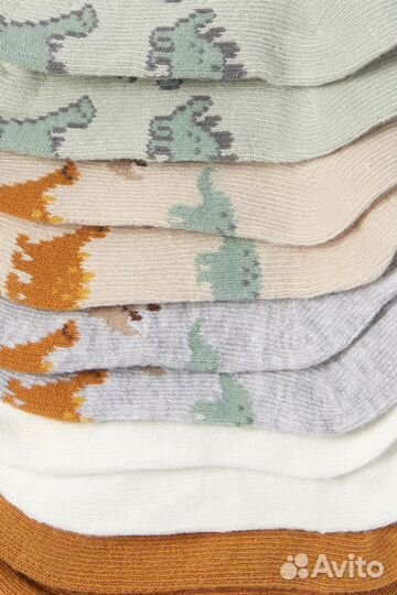 Носки детские C&A динозавры комплект из 5-ти пар