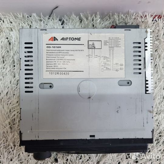 Автомагнитола Airtone CD-1012R (A52)