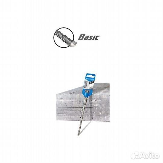 Сверло-бур по бетону Rennbohr Basic SDS+ 12 х 16