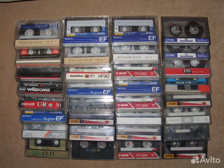 Аудиокассеты с записью