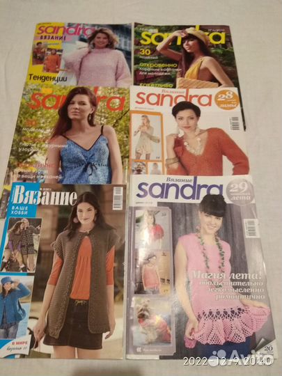 Журналы по шитью и вязанию
