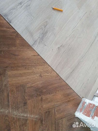 Укладка ламината, паркета, кварц винила