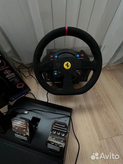Руль thrustmaster t300 alcantara edition