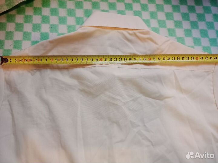 Рубашка кадетская кремовая