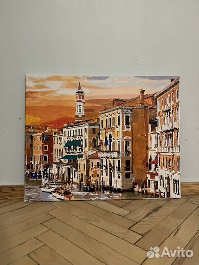 Картины по номерам раскрашенные / холст