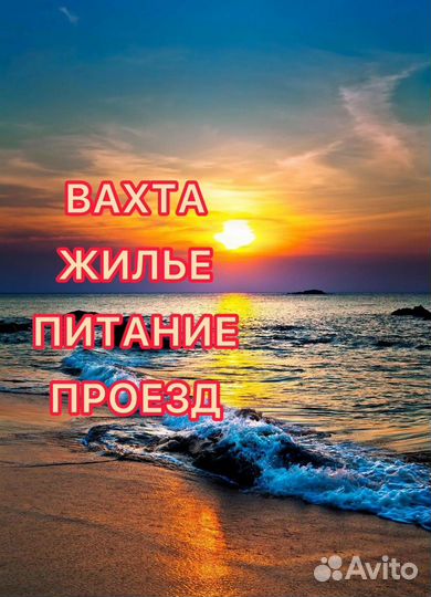 Работа вахтой от прямых работодателей/разнорабочие