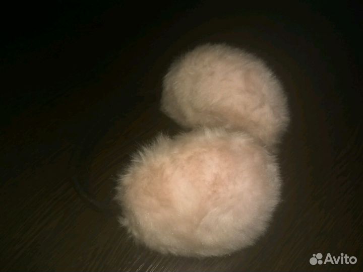 Меховые наушники