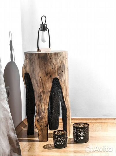 Пень интерьерный