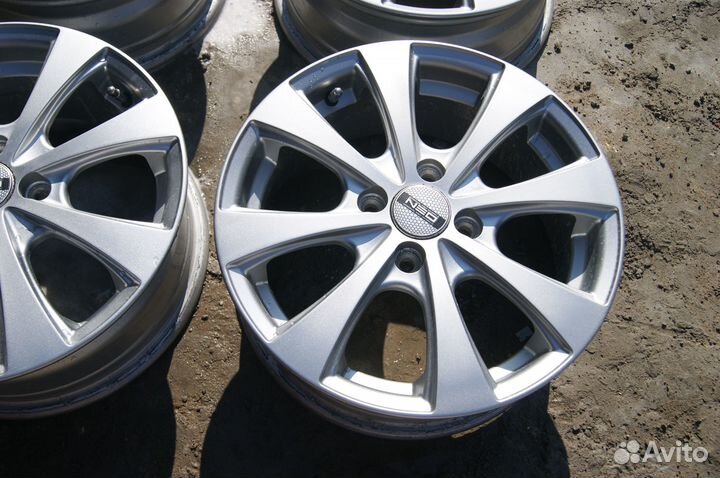 Литые диски Tech Line Neo R15 4x100 цо 60.1