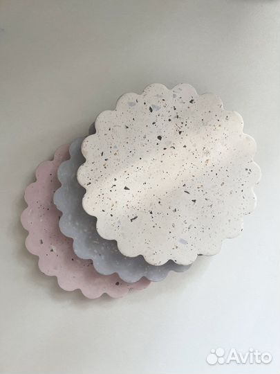 Подставка из гипса flower