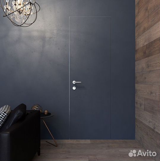 Скрытые двери межкомнатные под отделку