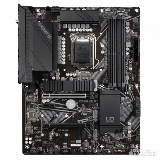 Z590 UD AC, Socket 1200, IntelZ590, 4xDDR4-3200, D