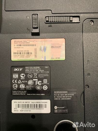 Acer aspire 5930g