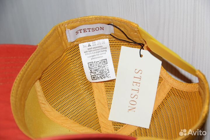 Бейсболка кепка с рыбой, быком, машиной Stetson