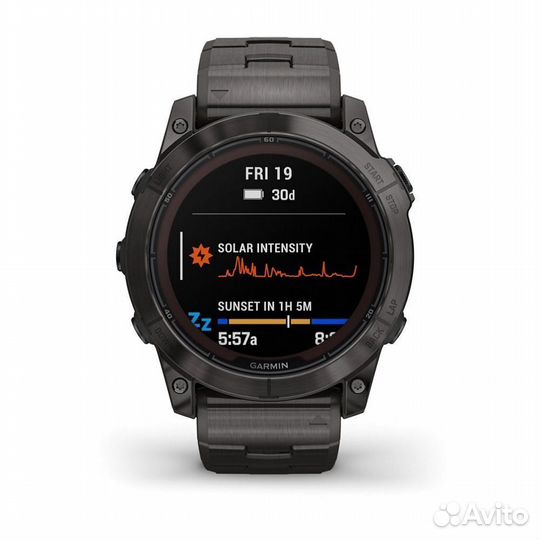 Часы Garmin Fenix 7X Pro Sapphire Solar Edition