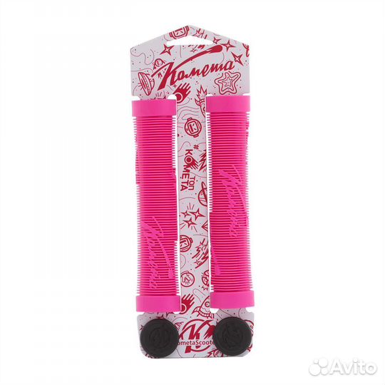 Грипсы для самоката Комета Альфа Розовые