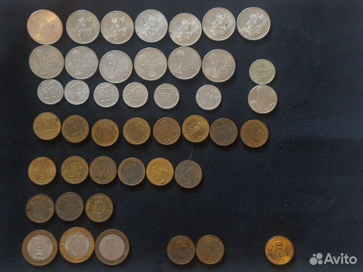 Юбилейные монеты 1,2,10,25 р