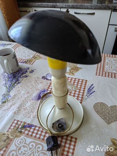 Лампа настольная грибок 1962