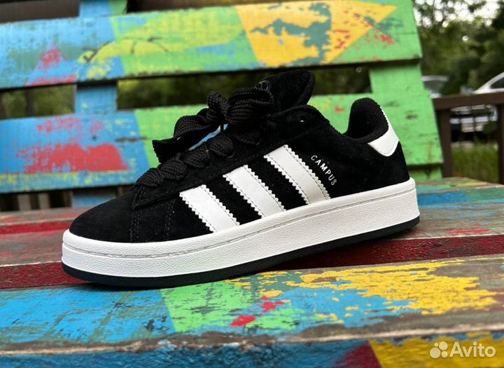 Кроссовки Adidas Campus 00s Black Люкс