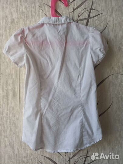 Блузка школьная 128