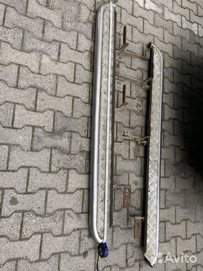 Подножки пороги обвес на внедорожник