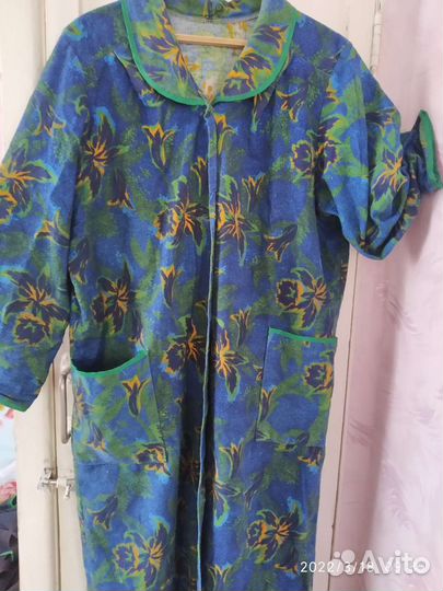 Халат 52 р фланель