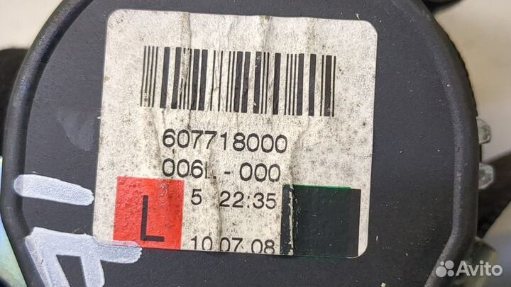 Ремень безопасности Mercedes B W245, 2008