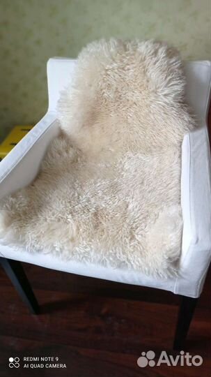 Коврик из натуральной овчины не Икеа