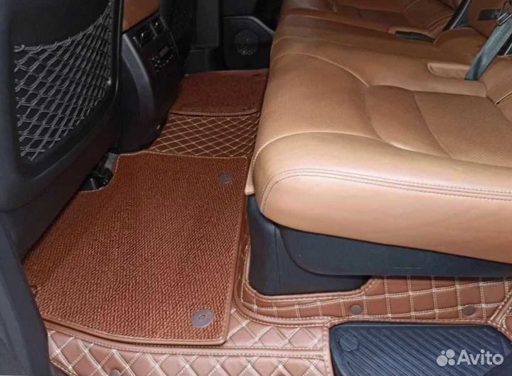 Ковры в салон на toyota land cruiser