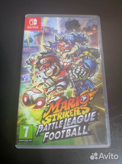 Игра Mario Strikers Battle league football