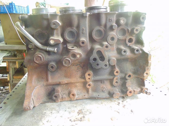 Блок цилиндров двигателя Тойота 2С