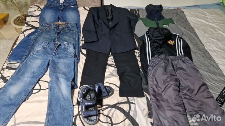 Вещи пакетом на мальчика 128 134