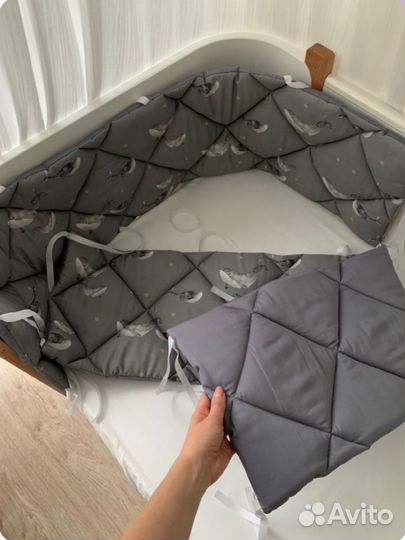 Бортики в детскую кроватку