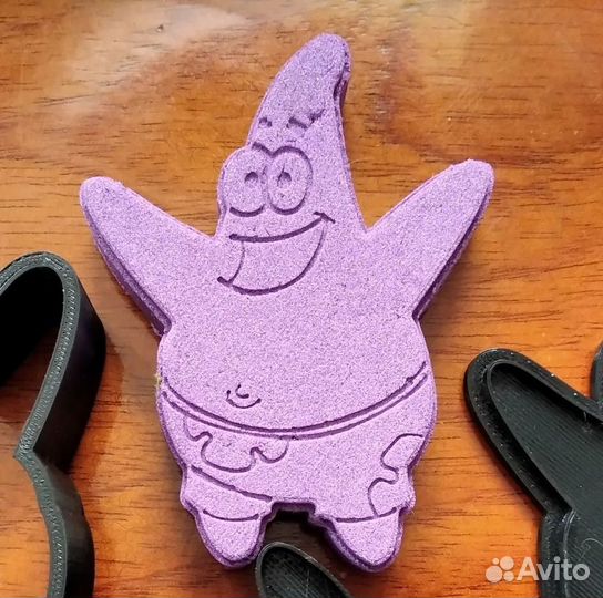 3Д форма для бомбочек в ванну