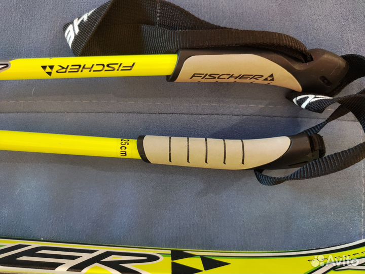 Лыжи беговые fisher 160см