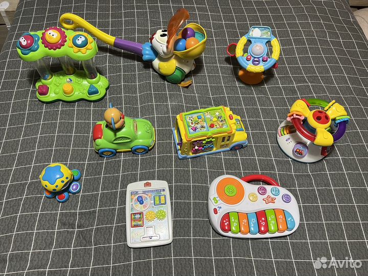 Музыкальные и развивающие игрушки от года 1+