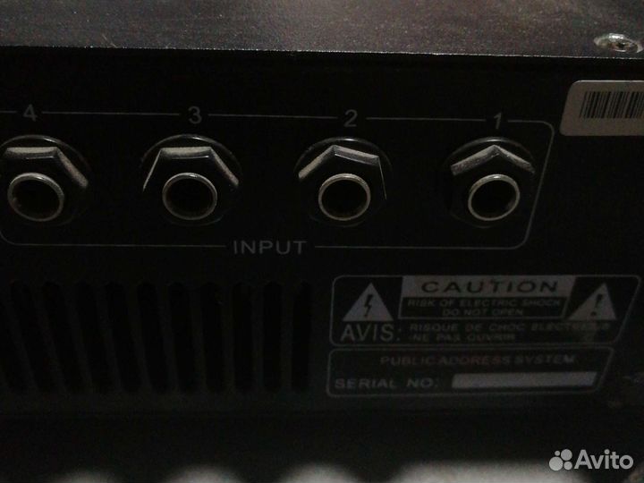 Концертный усилитель TC Escort. T 4S60