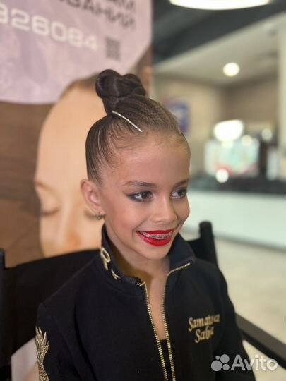 Прически и макияж для гимнасток