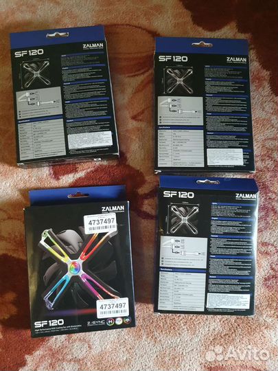 Вентилятор zalman ZM-SF120