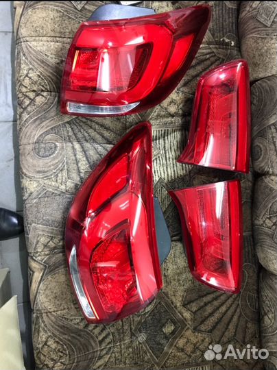 Задние Фанари на киа спортаж 3 рейсталинг лед LED