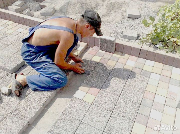 Тротуарная плитка всех форматов