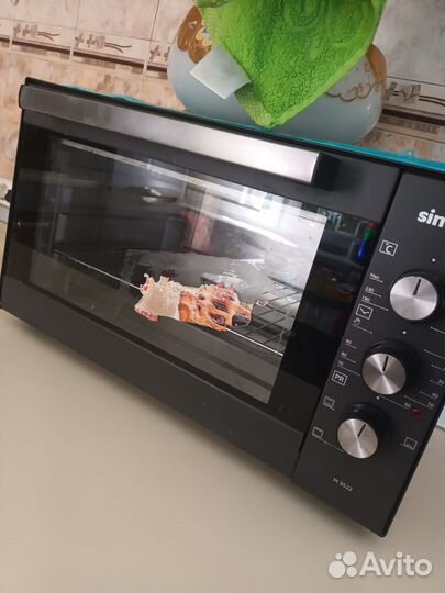 Мини печь духовка бу