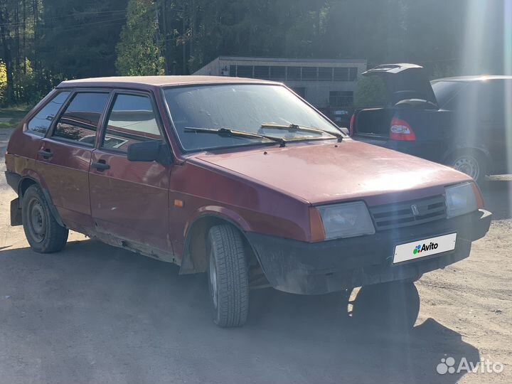 ВАЗ 2109 1.5 МТ, 2002, битый, 191 539 км