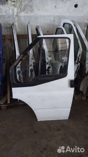 Передние двери Форд Транзит комплект в сборе 2000+