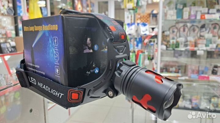 Налобный фонарь Rotecors Headlight long shot