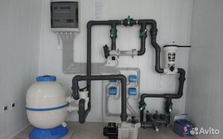 Ремонт / монтаж оборудования для бассейнов