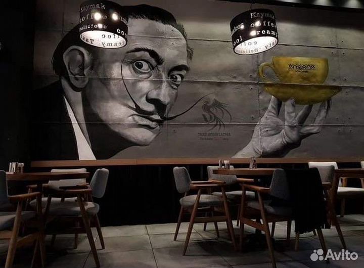 Художник роспись стен, граффити, аэрография