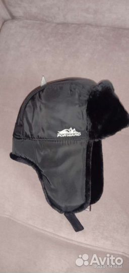 Мужская шапка ушанка 58-60