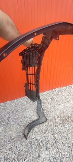 Передня часть бампера Киа rio