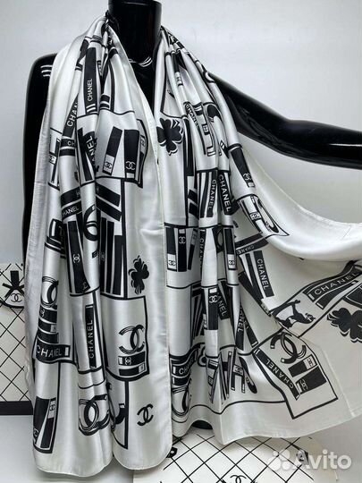 Палантин Крестиан Диор, Гуччи шелк + шифон